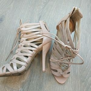 Nine West Lace Up Heels